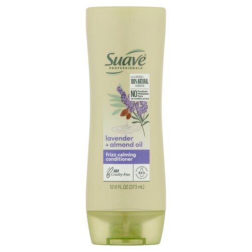 Suave Professionals Lavender + Almond Oil Frizz Calming Conditioner, 12.6 fl oz