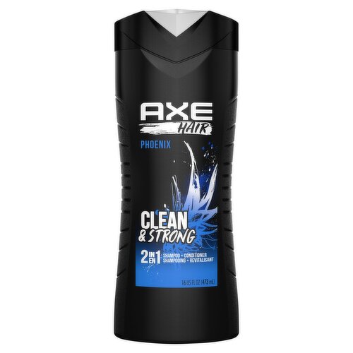 Axe Hair Phoenix 2 in 1 Shampoo + Conditioner, 16 fl oz