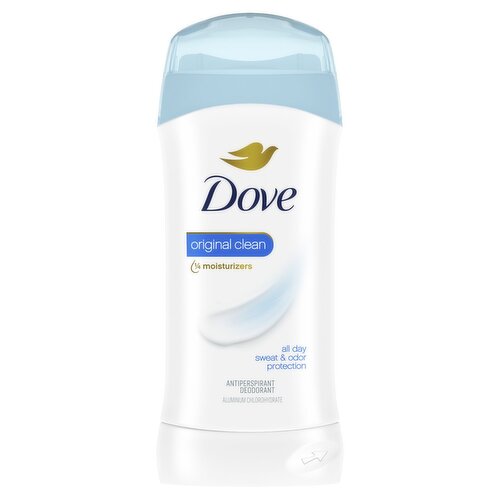 Dove Original Clean Antiperspirant Deodorant, 2.6 oz