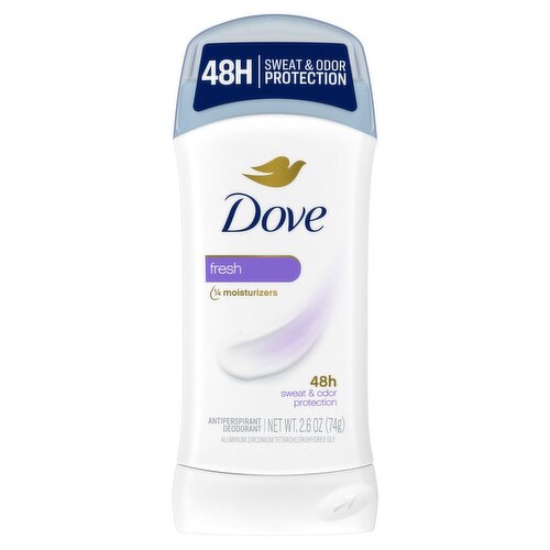 Dove Fresh Antiperspirant Deodorant, 2.6