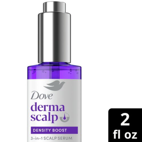 Dove Derma Scalp Density Boost 3-in-1 Scalp Serum, 2 fl oz