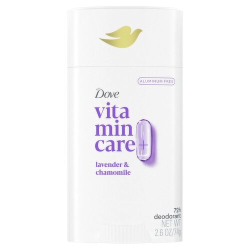 Dove VitaminCare+ Lavender & Chamomile Deodorant, 2.6 oz