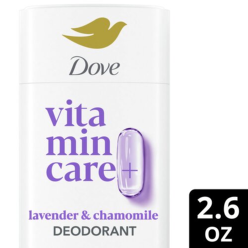 Dove VitaminCare+ Lavender & Chamomile Deodorant, 2.6 oz