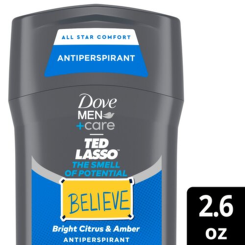 Dove Men+Care Ted Lasso The Smell of Potential Antiperspirant, 2.6 oz