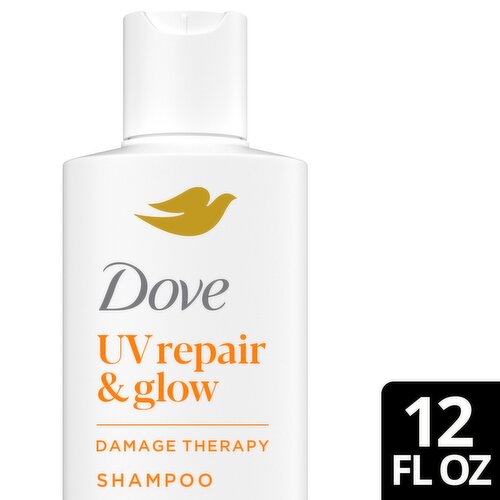 Dove Damage Therapy UV Repair & Glow Shampoo, 12 fl oz