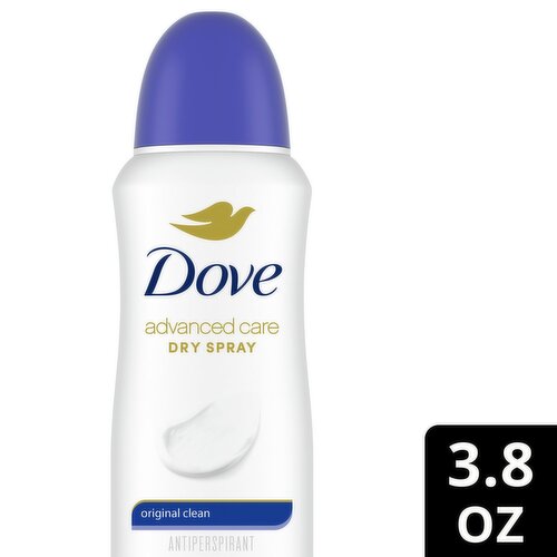 Dove Advanced Care Dry Spray Original Clean Antiperspirant Deodorant, 3.8 oz