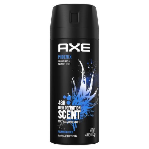 Axe Phoenix All-Day Fresh Deodorant Body Spray, 4 oz