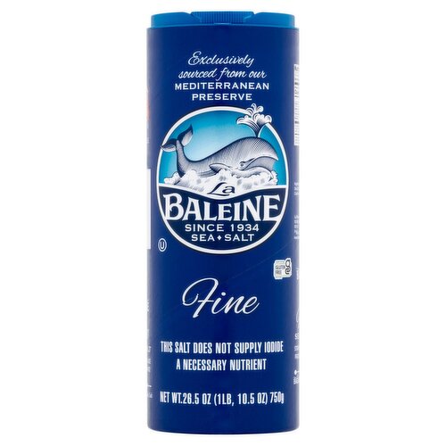 La Baleine Fine Sea Salt, 26.5 oz