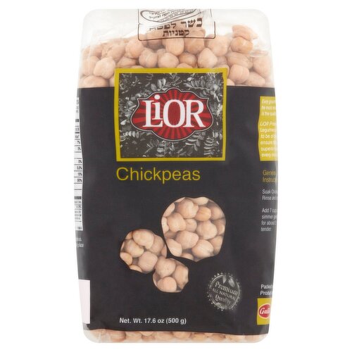 Lior Chickpeas, 17.6 oz