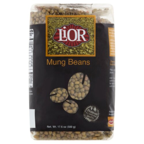 Lior Mung Beans, 17.6 oz