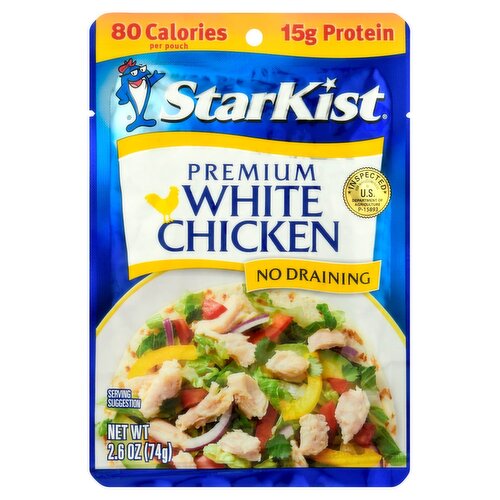 StarKist Premium White Chicken, 2.6 oz