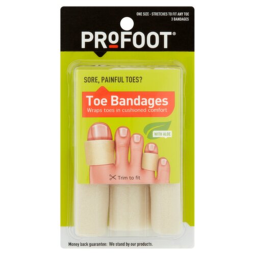 Profoot Toe Bandages, 3 count