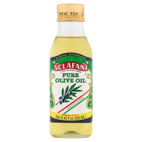 Sclafani Pure Olive Oil, 8.45 fl oz