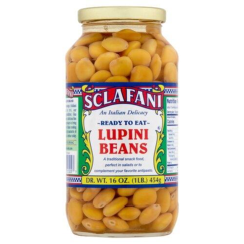 Sclafani Lupini Beans, 16 oz