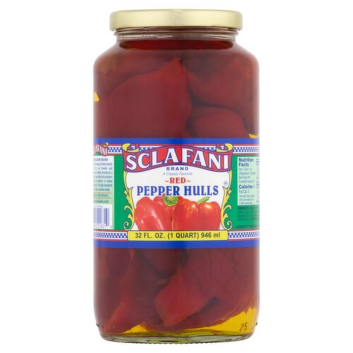 Sclafani Red Pepper Hulls, 32 fl oz