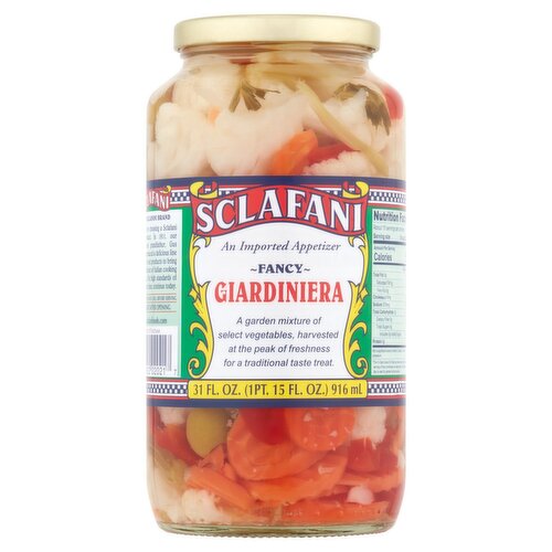 Sclafani Fancy Giardiniera, 31 fl oz