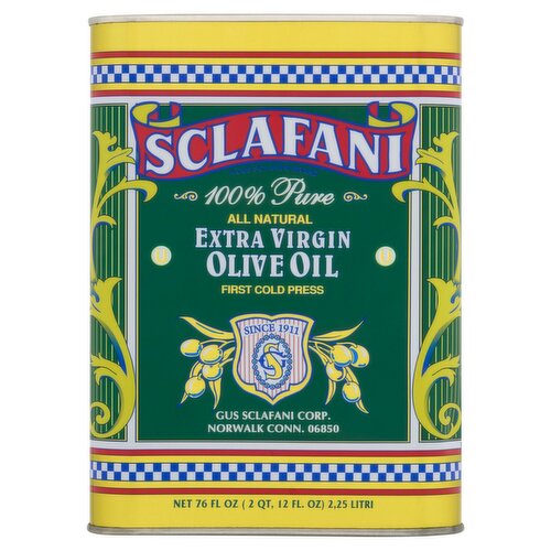 Sclafani Extra Virgin Olive Oil, 76 fl oz