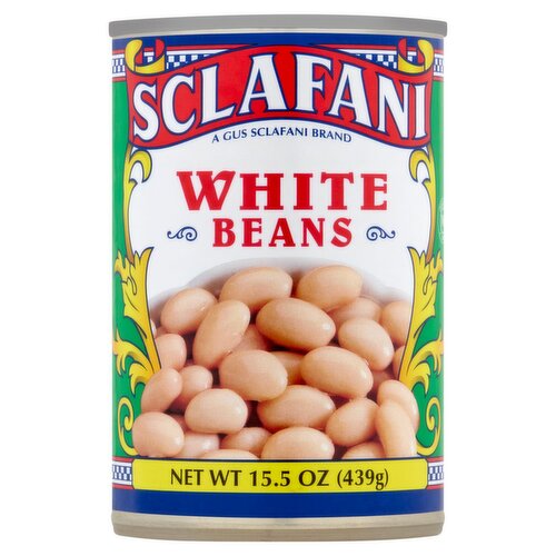 Sclafani White Beans, 15.5 oz