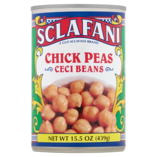 Sclafani Chick Peas, 15.5 oz