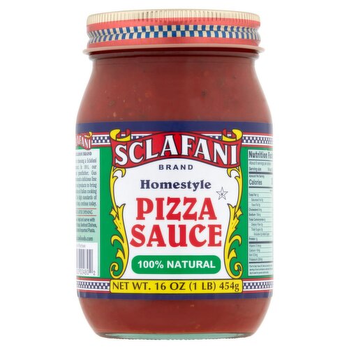 Sclafani Homestyle Pizza Sauce, 16 oz