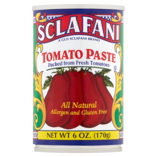 Sclafani Tomato Paste, 6 oz