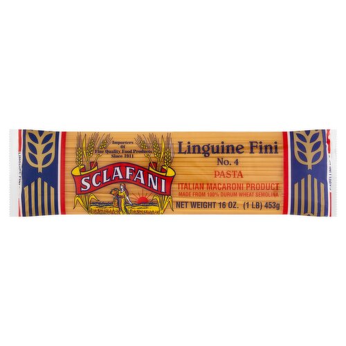 Sclafani Linguine Fini No. 4 Pasta, 16 oz