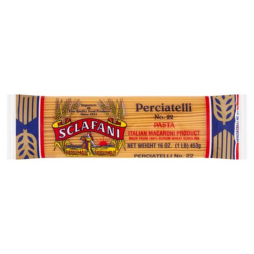 Sclafani Perciatelli No. 22 Pasta, 16 oz