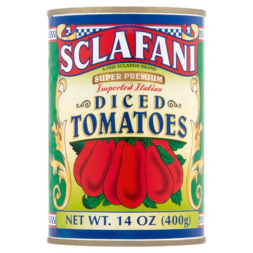 Sclafani Diced Tomatoes, 14 oz