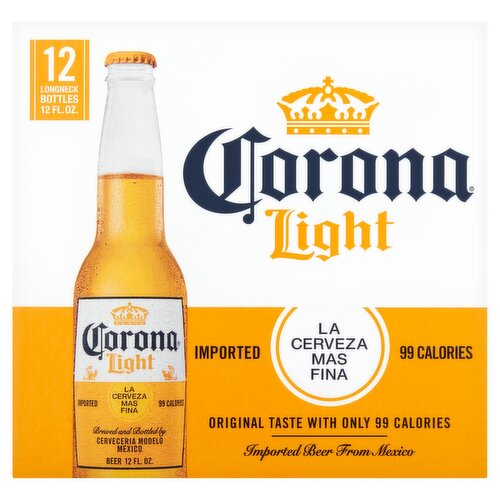 Corona Light Beer, 12 count, 12 fl oz