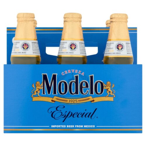 Modelo Especial Beer, 12 fl oz, 6 count