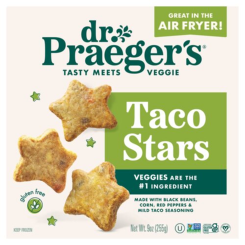 Dr. Praeger's Taco Stars, 9 oz