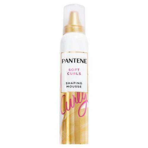 Pantene Pro-V Soft Curls Shaping Mousse, 6.6 oz