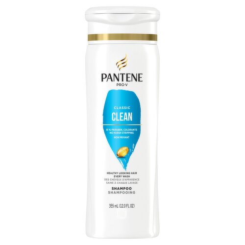 PANTENE PRO-V Classic Clean Shampoo, 12.0oz