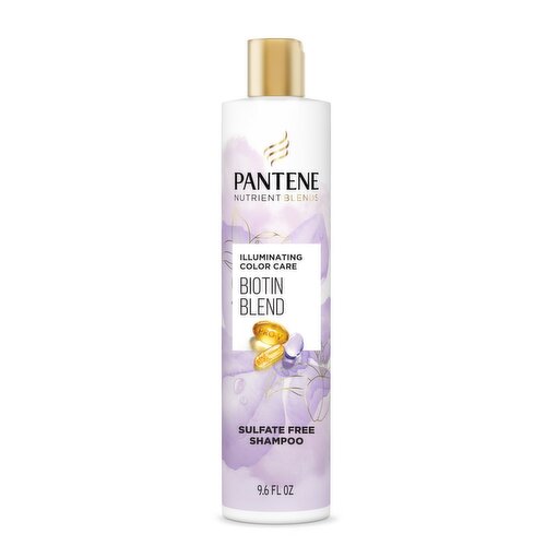 


Pantene Nutrient Blends Illuminating Color Care Biotin Sulfate Free Shampoo 9.6 FL OZ

