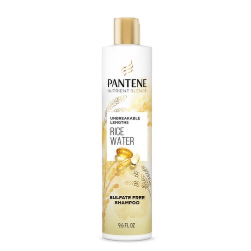 


Pantene Nutrient Blends Unbreakable Lengths Rice Water Sulfate Free Shampoo 9.6 FL OZ

