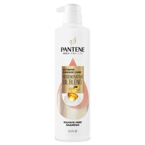 Pantene Extreme Damage Care Sulfate-Free Shampoo 13.5 FL OZ
