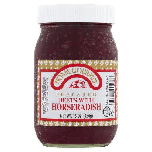 Noam Gourmet Prepared Beets with Horseradish, 16 oz