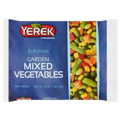 Yerek Premium Garden Mixed Vegetables, 16 oz