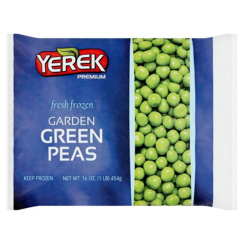 Yerek Premium Garden Green Peas, 16 oz