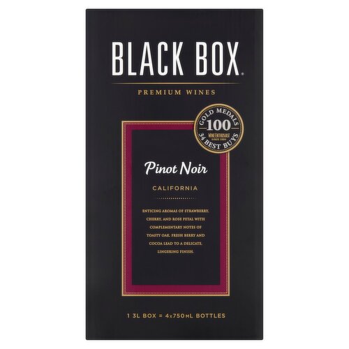 Black Box Pinot Noir Premium Wines, 3 liter