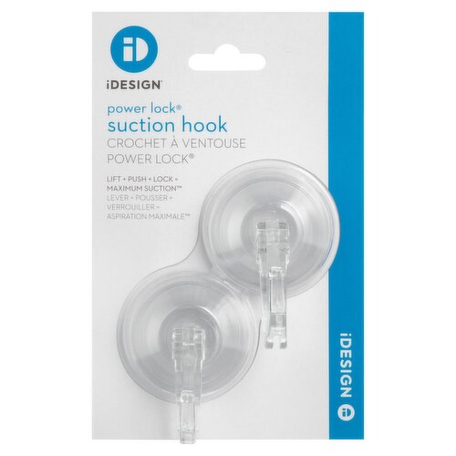 iDesign Power Lock Suction Hook
