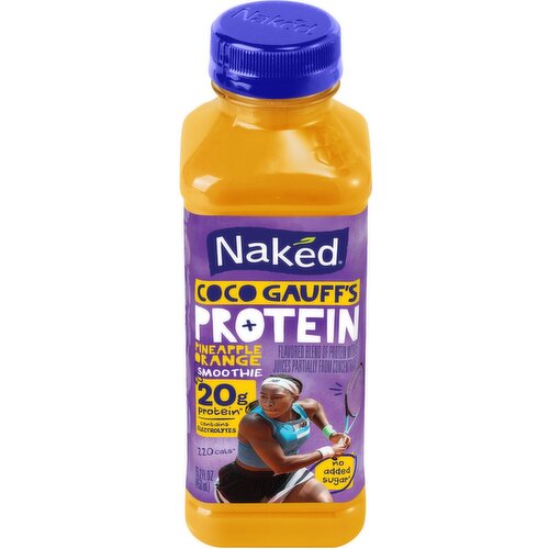 Naked Protein Smoothie Juice Pineapple Orange 15.2 Fl Oz