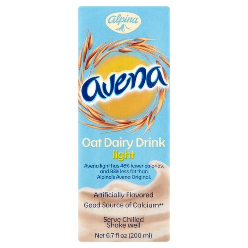 Alpina Avena Light Oat Dairy Drink, 6.7 fl oz