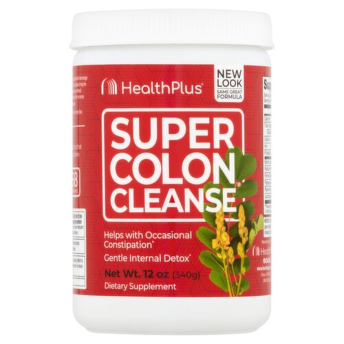 Health Plus Super Colon Cleanse Dietary Supplement, 12 oz