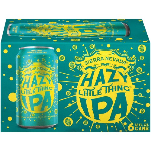 Sierra Nevada Hazy Little Thing IPA - 6 Pack Cans, 72 fl oz