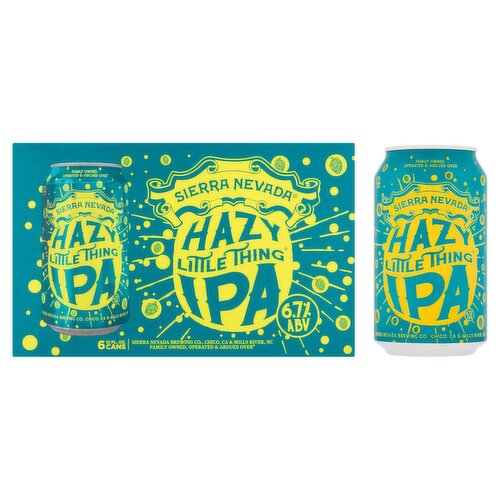 Sierra Nevada Hazy Little Thing IPA, 12 fl oz, 6 count