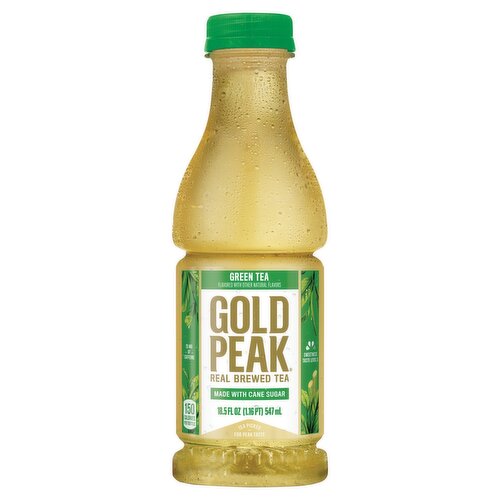 Gold Peak Green Real Brewed Tea, 18.5 fl oz