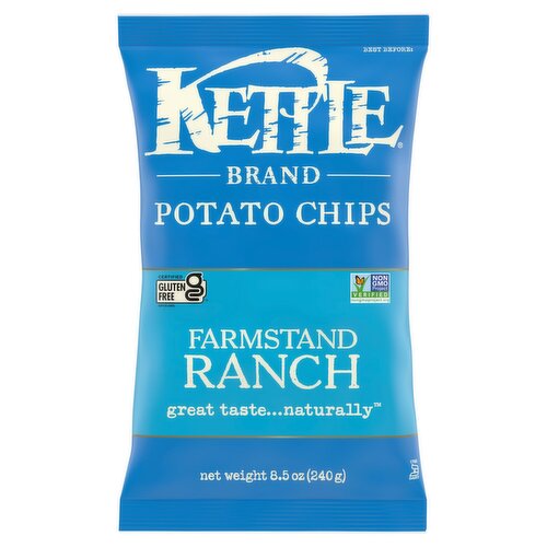 Kettle Brand Farmstand Ranch Potato Chips, 8.5 oz