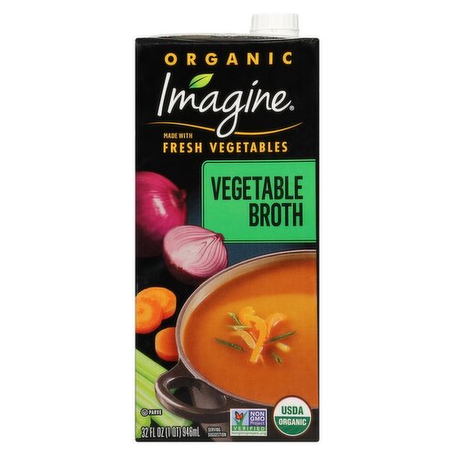 Imagine Organic Vegetable Broth, 32 fl oz