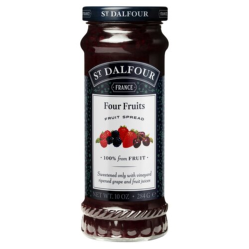 St Dalfour Four Fruits Spread, 10 oz